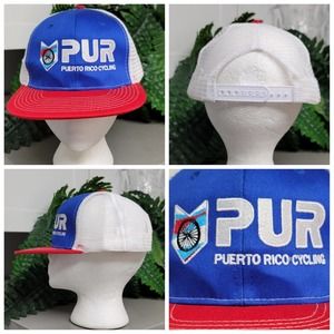 Pur Puerto Rico Cycling Trucker Hat - image 1